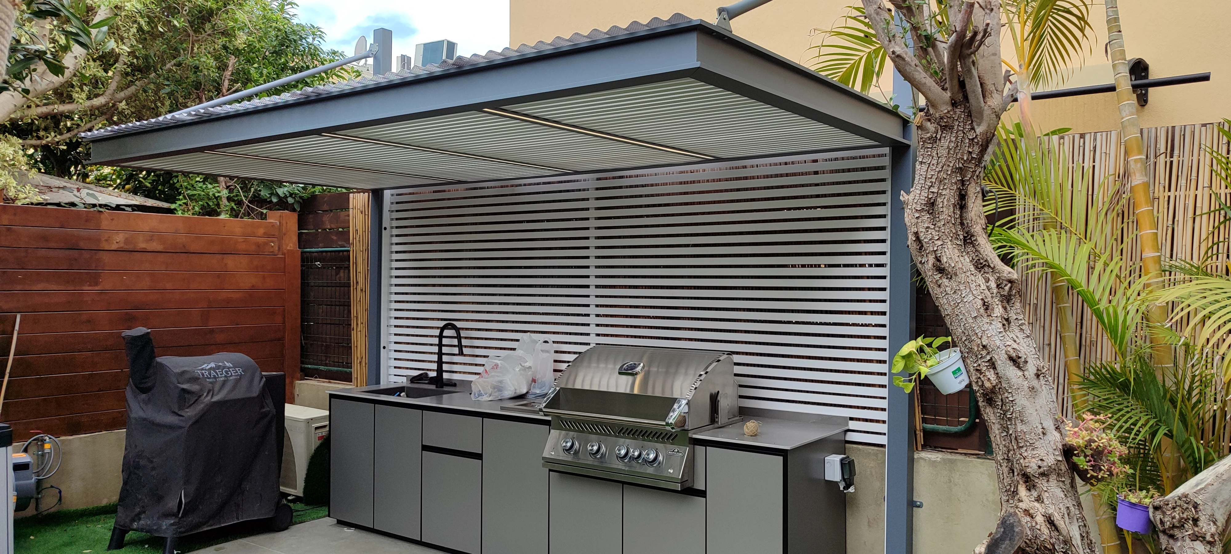 פרגולות  יוקרה מאלומיניום